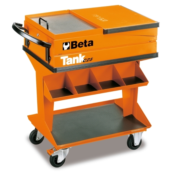 Beta Tank Trolley with Shelf 025000001